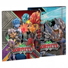 Cartellina con Elastico Gormiti Ass