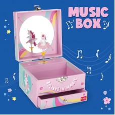 MUSIC BOX CON UNICORNO
