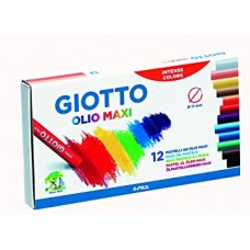 Colori Giotto Olio Maxi 12 pz Colori Giotto Olio Maxi 12 pz
