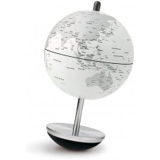 MAPPAMONDO GLOBE 11 SWING BIANCO GRIGIO MAPPAMONDO GLOBE 11 SWING BIANCO GRIGIO