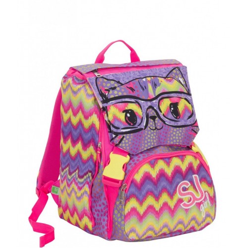 Zaino Sj Girl Multipack Gatto